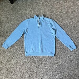 Walter Hagen Light Blue Zip Up Sweater